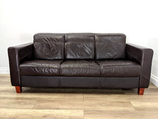 SOFA 3 Seater Chocolate Brown