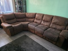 Harveys Suede Corner Sofa and