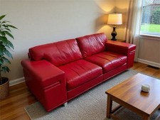 Contemporary Red Leather 3