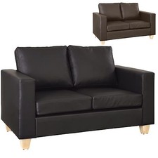 2 Seater Sofa Black or Brown