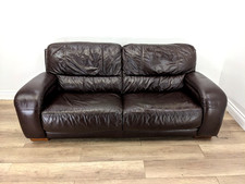 SOFA 3 Seater Chocolate Brown