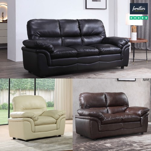 Leather sofa suite 1 - leather, 3+2+1