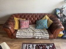 Chesterfield Leather Sofa
