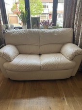 Genuine Leather 2 Seats Sofa
