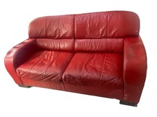 DFS 3 Seater Leather SOFA -