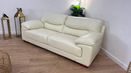 Dfs santine seater leather - dfs,